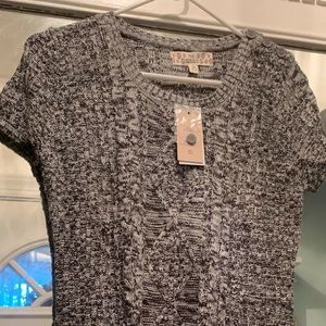 Pink Republic 16 (KL) black & white sweater dress